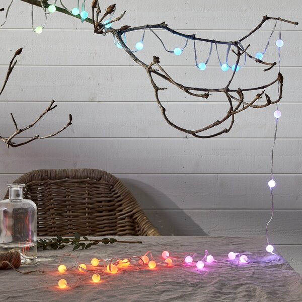 Chytrý LED světelný řetěz Fairy – 66 žárovek