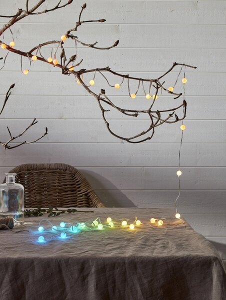 Chytrý LED světelný řetěz Fairy – 66 žárovek