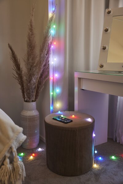 Chytrý LED světelný řetěz Fairy – 66 žárovek