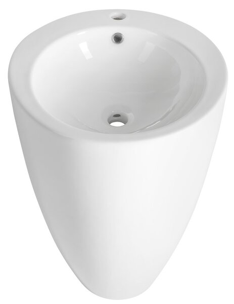 Aqualine Aqualine, Keramické umyvadlo volně stojící, 50x84cm, bílá, VS701