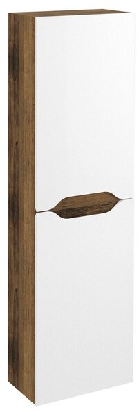 Sapho Sapho, WAVE skříňka vysoká 40x140x20cm, levá/pravá, bílá/dub collingwood, WA250-3019