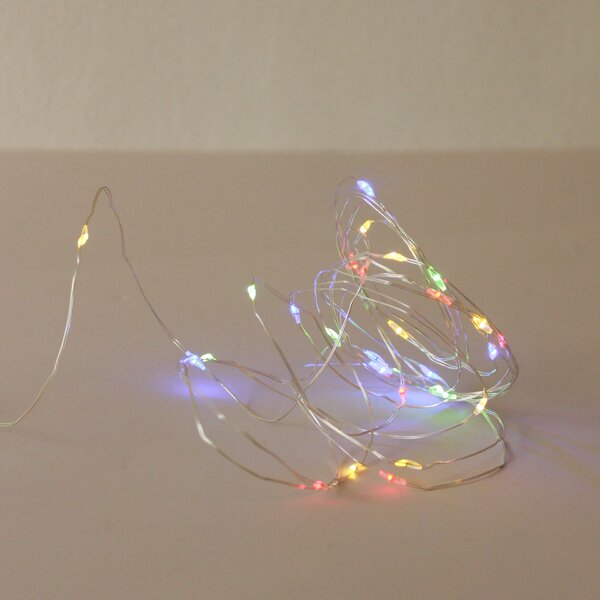 Světelný řetěz Multicoloured – 40 LED žárovek