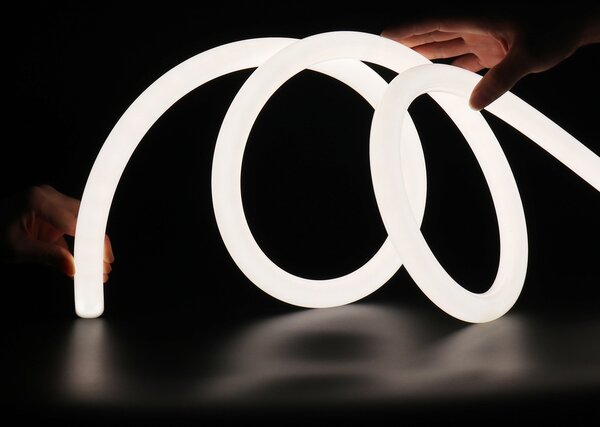 Sestava LED NEON 24, 19,2 W/m, 24VDC, délka 2m, CRI80, 2700-6500K, IP67 Chromatičnost: 3000K - teplá bílá