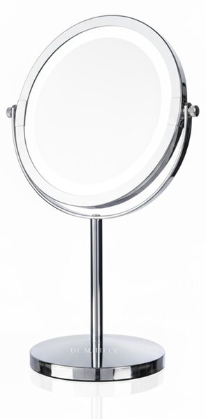 Kosmetické zrcadlo s LED osvětlením, 10násobným zvětšením, dotykovým ovládáním a 360° otočnou hlavou. BEAUTIFLY Looking Glass Light