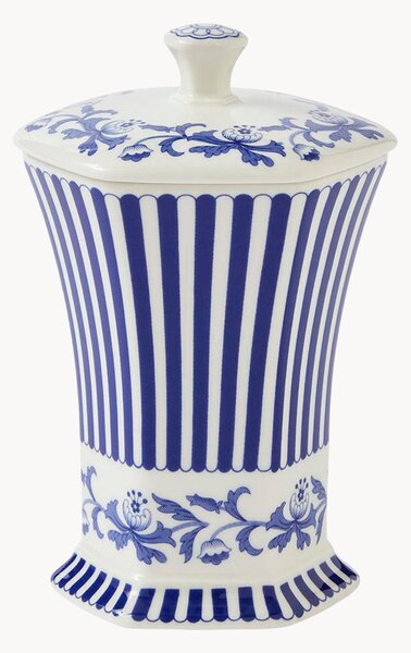Porcelánová váza's víčkem Steccato