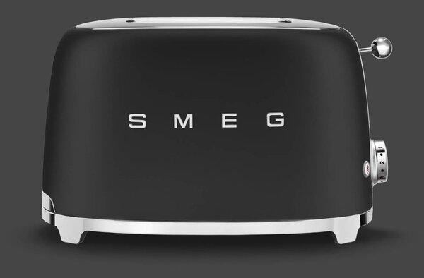 Matně černý topinkovač Retro Style – SMEG