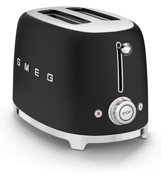 Matně černý topinkovač Retro Style – SMEG