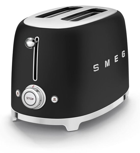 Matně černý topinkovač Retro Style – SMEG