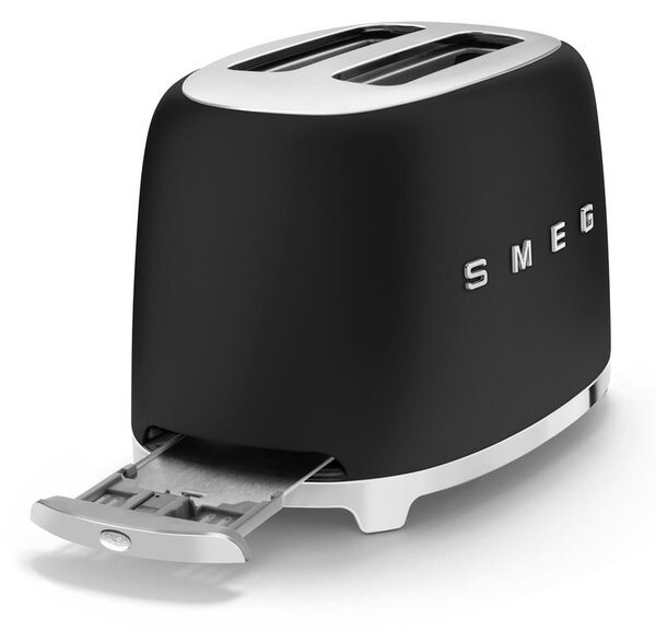 Matně černý topinkovač Retro Style – SMEG