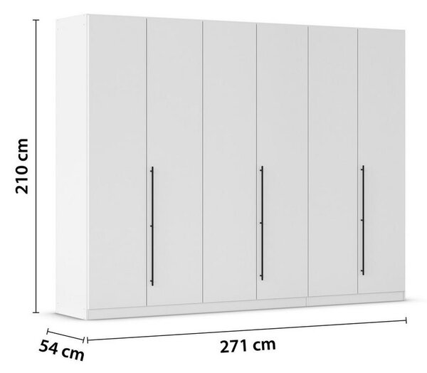 Skříň s otočnými dveřmi SAFARI, šířka 271 cm