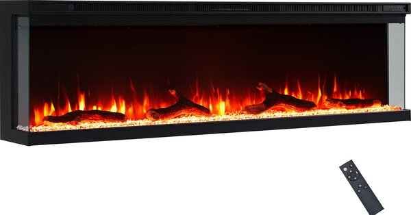 Elektrický krb BALDERIA pure Orson 60 – nástnný/vestavný krb – erný