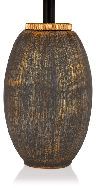 Opviq Stolní lampa Elev hnědá/zlatá
