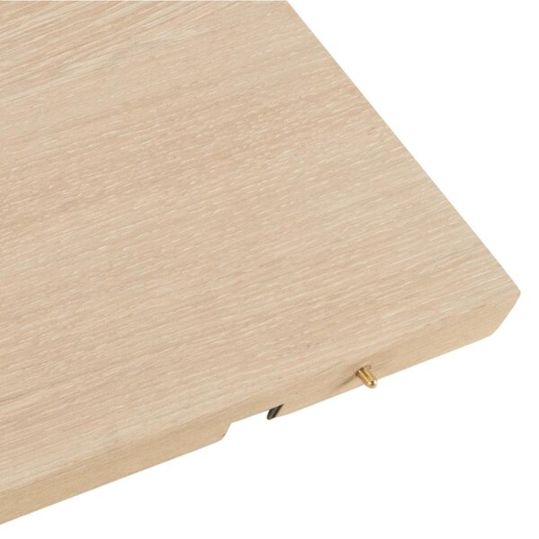 Actona Sada 2 ks prodlužujících desek k jídelnímu stolu A-Line 120x50 cm dubová bělená