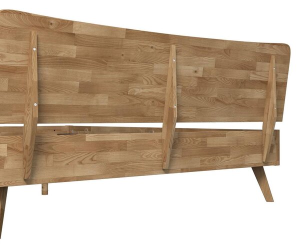 Dřevěná postel DANZIG 160x200 cm, lakovaná