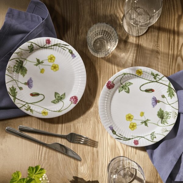 Porcelánový talíř Hammershøi Wild Flowers 22 cm