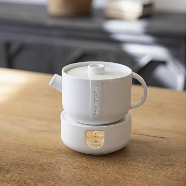 Porcelánová konvice na čaj Beauteaful Cozy Time 450 ml