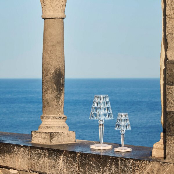 Venkovní svítidla Kartell, Battery, Transparentní, Balkon, Plast, Design