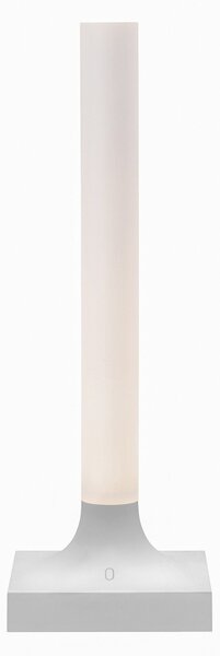 Stolní lampa Kartell, Goodnight, stmívatelné, Bílá, Obývací pokoj, Plast, Design
