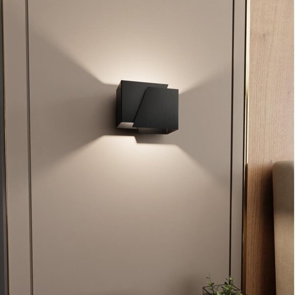 Nástěnné svítidlo FROST 1xG9/8W/230V černá