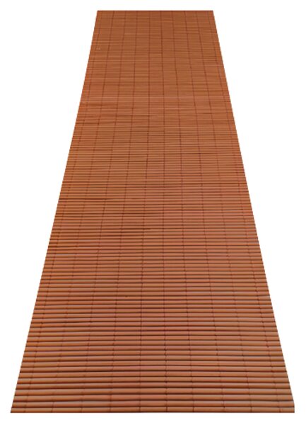 KONDELA Zahradní zástěna, hnědá, 300x100 cm, ABEO