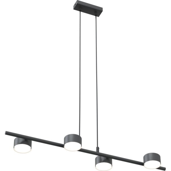Lustr na lanku SORA 4xGX53/12W/230V černá