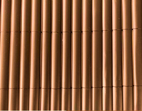 KONDELA Zahradní zástěna, hnědá, 300x100 cm, ABEO