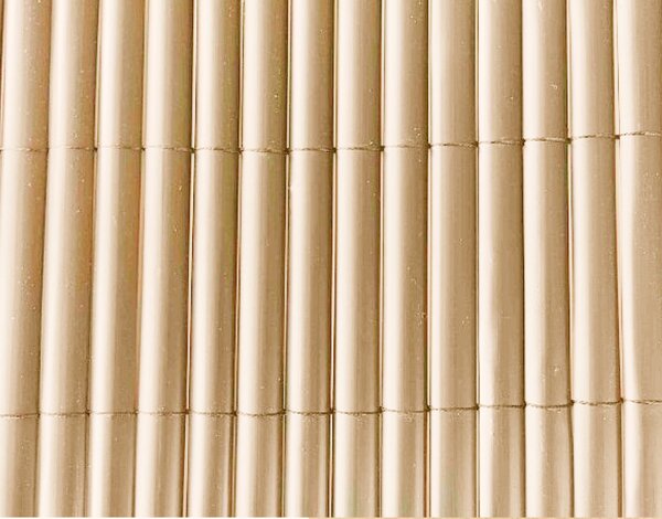 KONDELA Zahradní zástěna, přírodní, 300x100 cm, ABEO