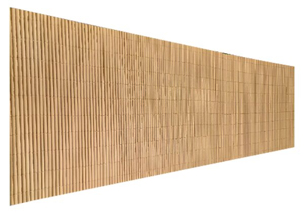 KONDELA Zahradní zástěna, přírodní, 300x100 cm, ABEO