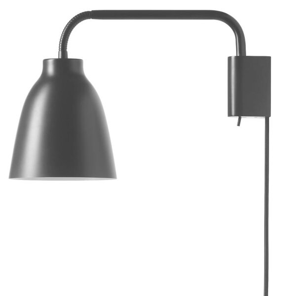 Fritz Hansen Nástěnná lampa Caravaggio™, matt black 23041308