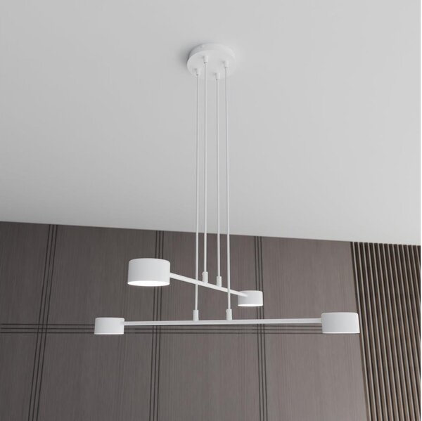 Lustr na lanku MODUS 4xGX53/10W/230V bílá