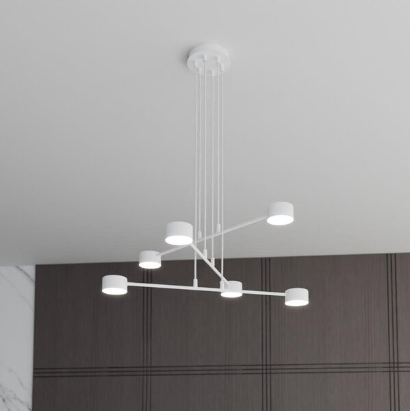 Lustr na lanku MODUS 6xGX53/10W/230V bílá