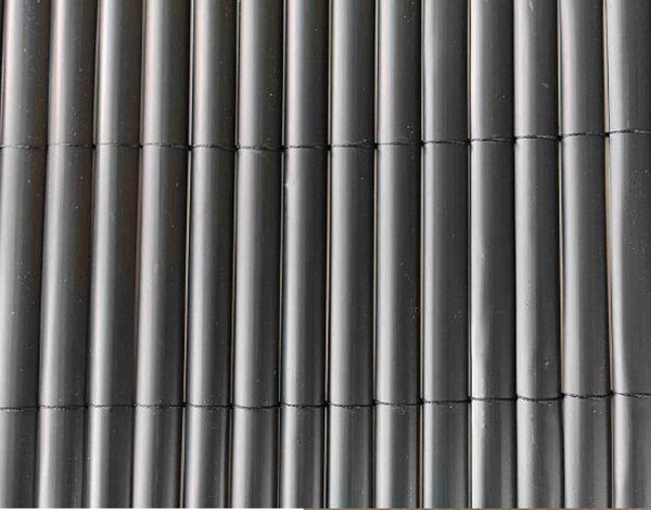 KONDELA Zahradní zástěna, černá, 300x100 cm, ABEO