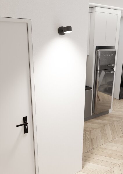 Nástěnné svítidlo SORA 1xGX53/12W/230V černá