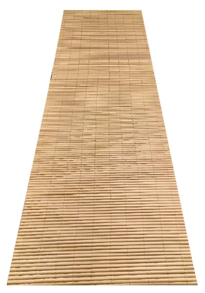 KONDELA Zahradní zástěna, přírodní, 300x100 cm, ABEO