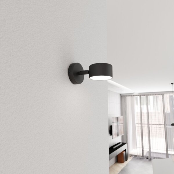 Nástěnné svítidlo SORA 1xGX53/12W/230V černá