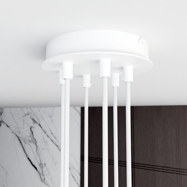 Lustr na lanku MODUS 6xGX53/10W/230V bílá