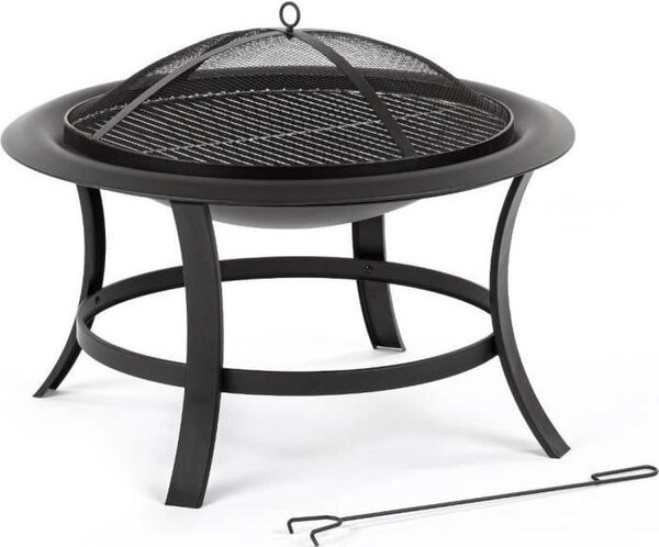 Ohnit Fieldmann FZG 1025, prmr 74 cm, výka vaení 40 cm, chromovaný gril, kovová konstrukce