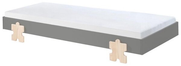 Postel pro děti a mládež MODULO šedá
