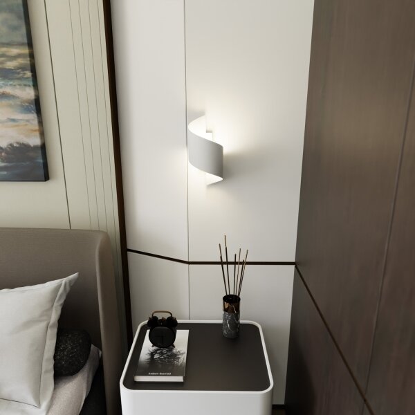 Nástěnné svítidlo SPINER 1xG9/8W/230V bílá