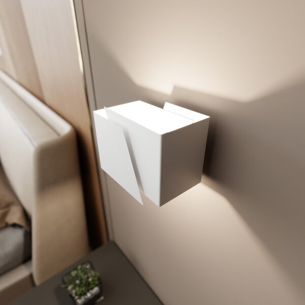 Nástěnné svítidlo FROST 1xG9/8W/230V bílá