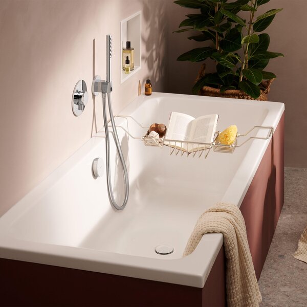Sada pro odtok a přepad vany značky hansgrohe, Tubset, univerzální základní těleso, 1 ks