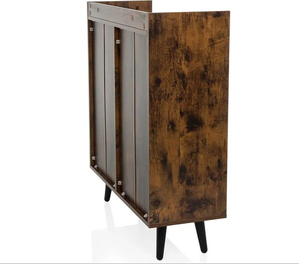 Hjh LIVING Komoda se 2 zásuvkami MYRDAL Příborník 90,0 x 80,0 x 30,0 cm