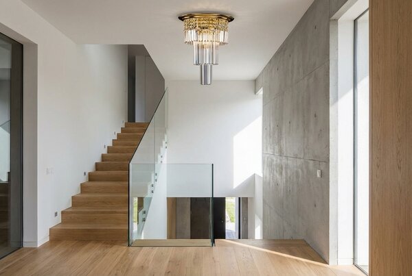 Moderní lustr AL251, Varianta Stříbrný