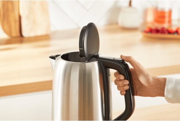 Tefal - Rychlovarná konvice SUBITO 1,7l 2400W/230V nerez/černá