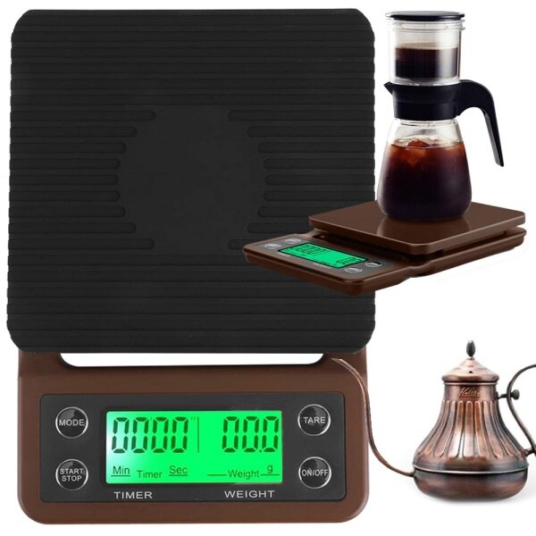 Digitální kuchyňská váha na kávu do 5 kg