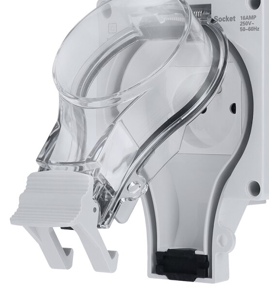 Solight 5B351 - Zásuvka do vlhkého prostředí s vypínačem 230V/16A IP66
