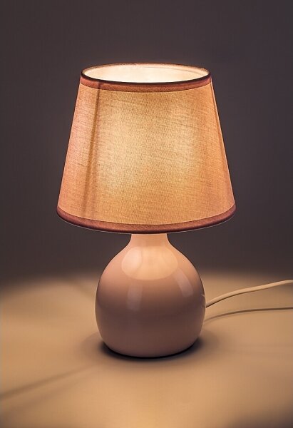Rabalux 74078 - Stolní lampa INGRID 1xE14/40W/230V růžová
