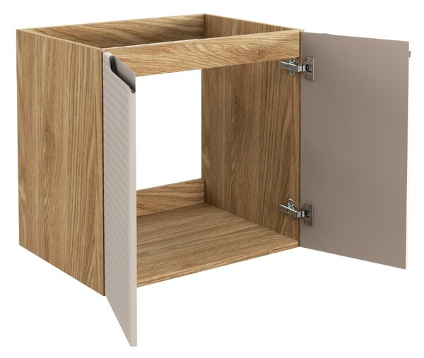 Skříňka pod umyvadlo LUXOR Beige 82-60-2D | 60 cm s dvířky