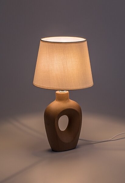Rabalux 74080 - Stolní lampa MADELOR 1xE14/25W/230V hnědá