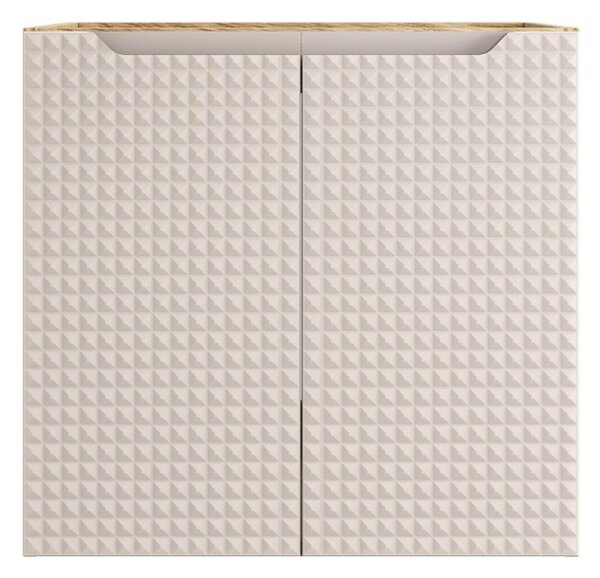 Skříňka pod umyvadlo LUXOR Beige 82-60-2D | 60 cm s dvířky